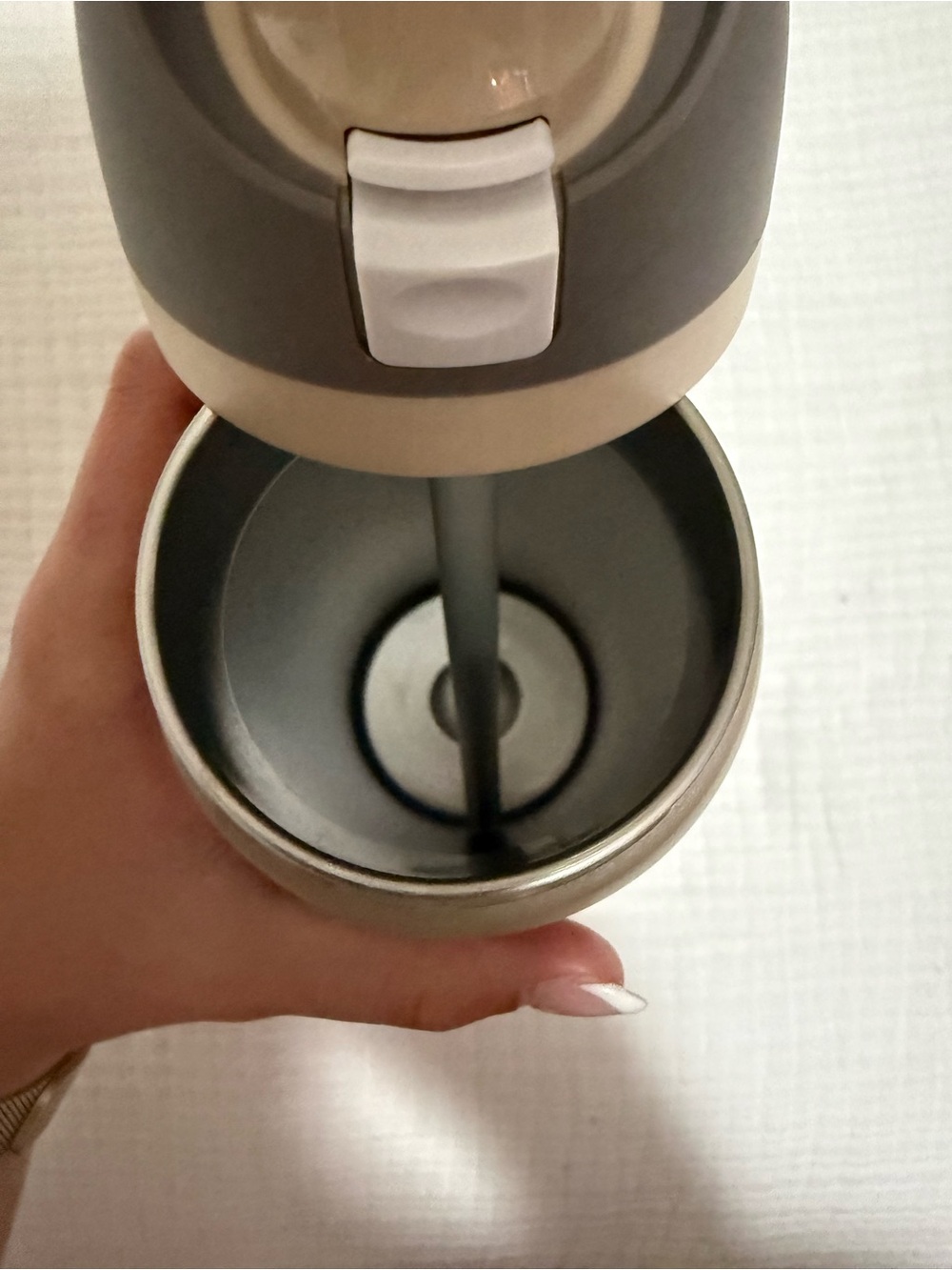 Owala Beige and Brown Insulated 32oz Water Bottle - Picture 7 of 7